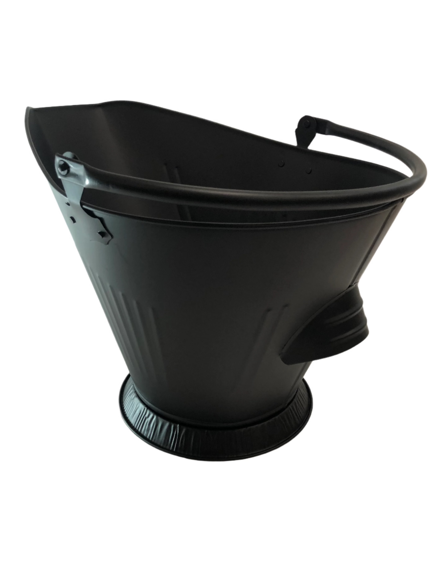 Black Wood Bucket