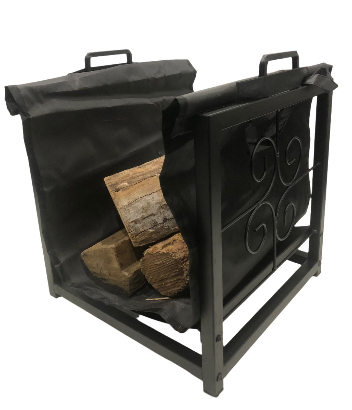 Log Holder with Removable Carrier