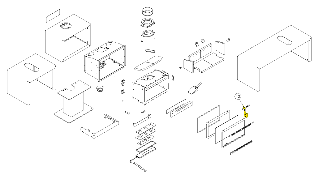 Bay BX Handle Assembly