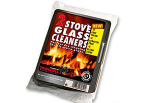 Wood Heater Glass Cleaning Pads