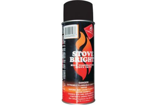 High Temp Aerosol Paint - Flat Black